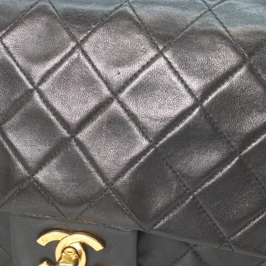 CHANEL（シャネル） A01112 黒 ラムスキン ゴールド金具 マトラッセ25