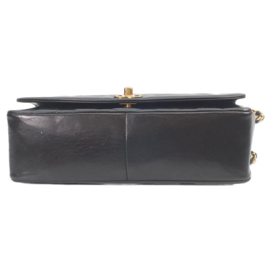 CHANEL（シャネル） A01165 黒 ラムスキン ゴールド金具 ダイアナ25