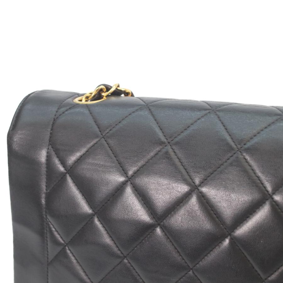 シャネル CHANEL ダイアナ25 A01165 3番台 ブラック　ゴールド金具 ラムスキン レディース ショルダーバッグ CHANEL - シャネル CHANEL ダイアナ25 A01165 3番台 ブラック ゴールド