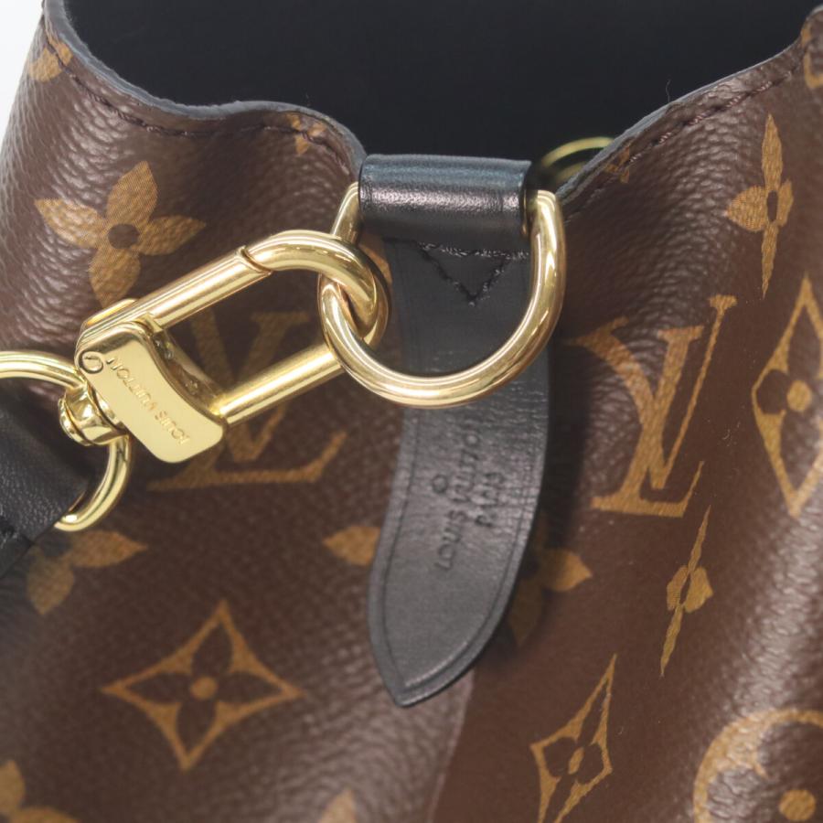 LOUIS VUITTON ルイヴィトン M44020 モノグラム ノワール ネオノエMM
