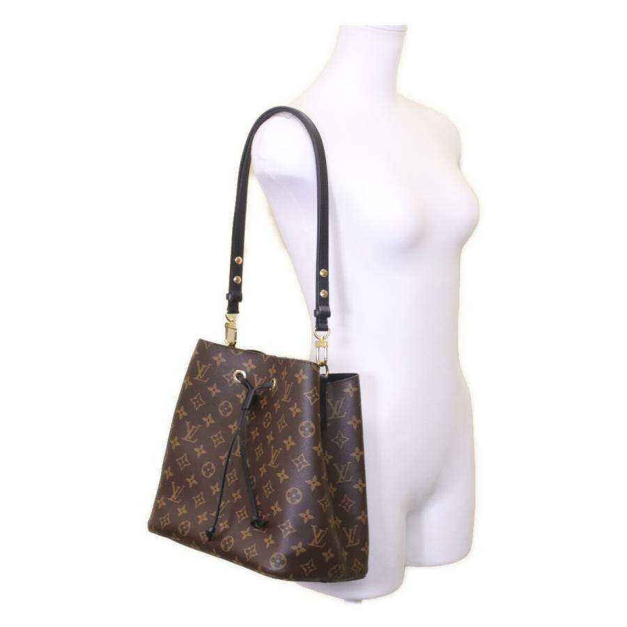 LOUIS VUITTON ルイヴィトン M44020 モノグラム ノワール ネオノエMM 
