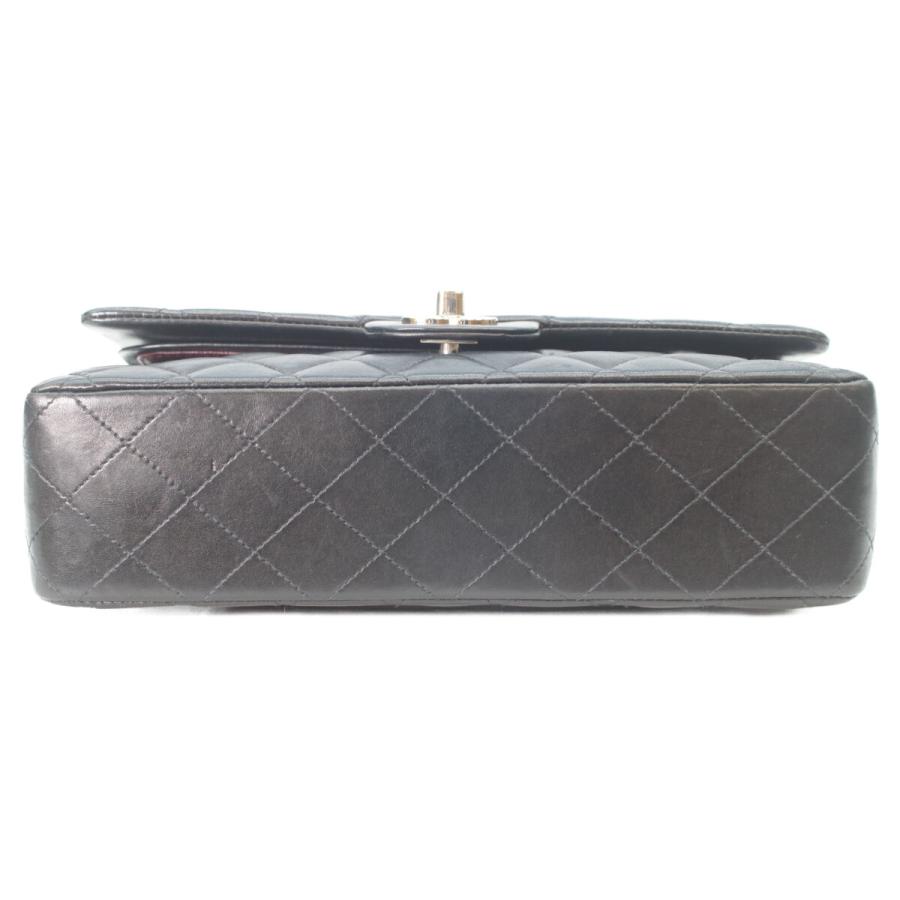 CHANEL（シャネル） A01112 黒ラム シルバー金具 マトラッセ25