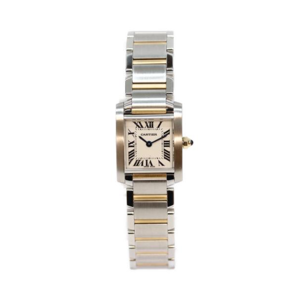 Cartier（カルティエ） W51007Q4 SS YG タンクフランセーズSM QZ