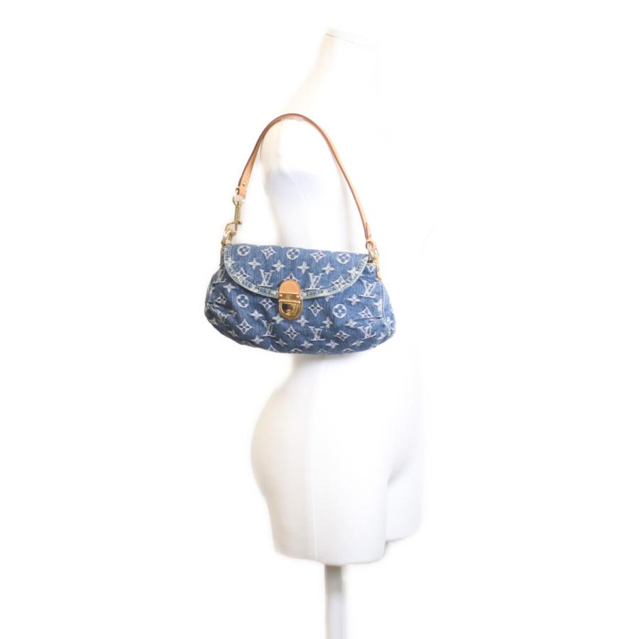LOUIS VUITTON ルイヴィトン M95050 モノグラムデニム ミニプリーティ 