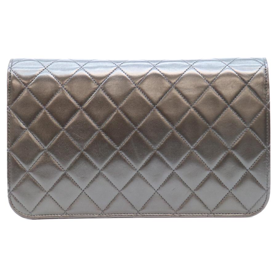 CHANEL（シャネル） A03568 黒 ラム フルフラップ ゴールド金具
