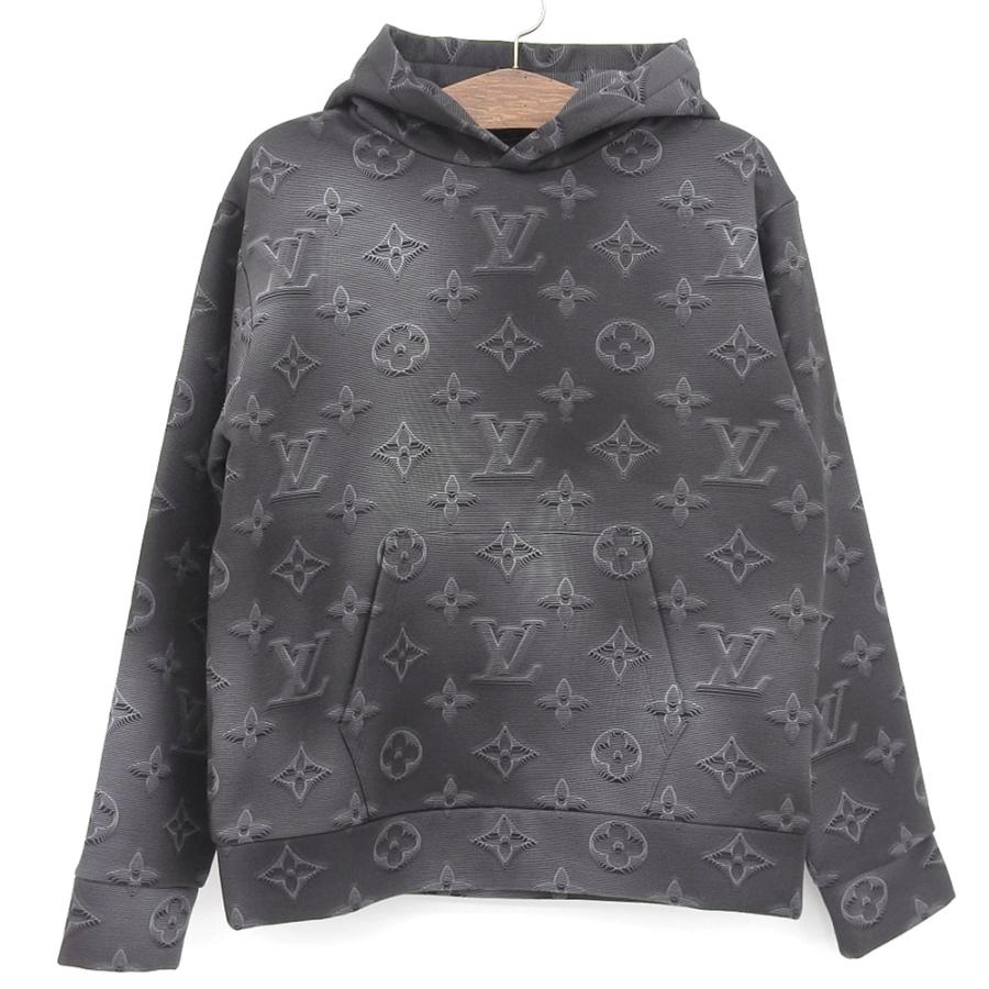ルイヴィトン LOUIS VUITTON パーカー スウェット 長袖 ショート丈