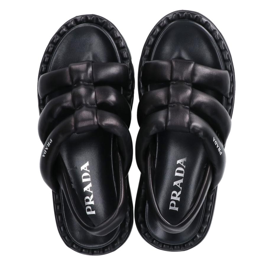 PRADA プラダ 22SS 1X810M ナッパレザー プラットフォーム PRADA プラダ 22SS 1X810M ナッパレザー プラットフォーム