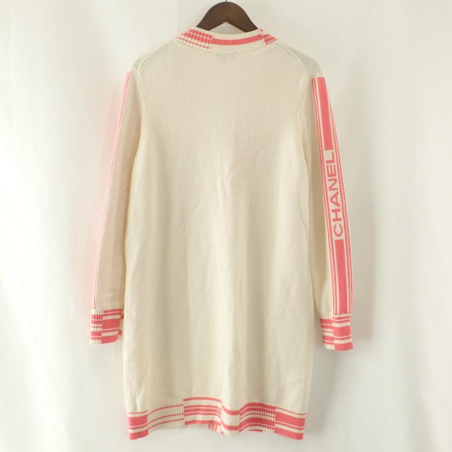 CHANEL 美品/国内正規 シャネル P60479K46366 カシミヤ100％ ココ 