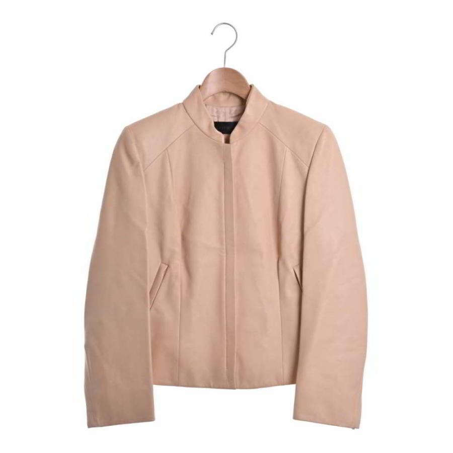 国内正規/ LOEWE ロエベ ラムレザー ジップアップ ジャケット 40 