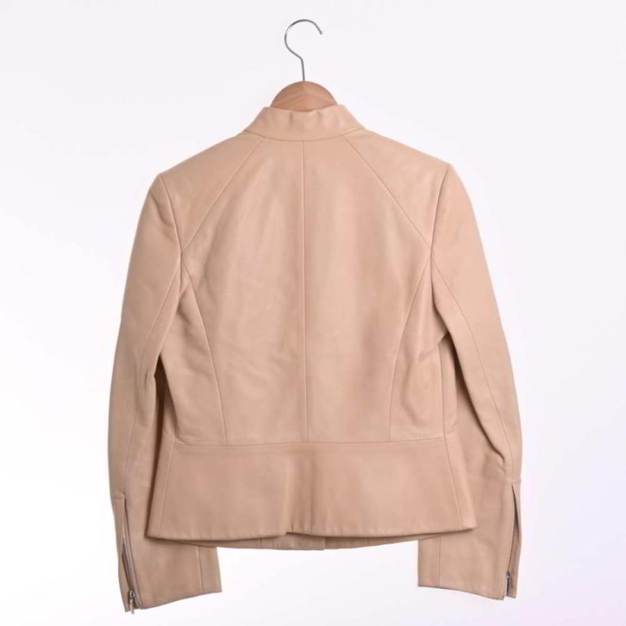国内正規/ LOEWE ロエベ ラムレザー ジップアップ ジャケット 40 