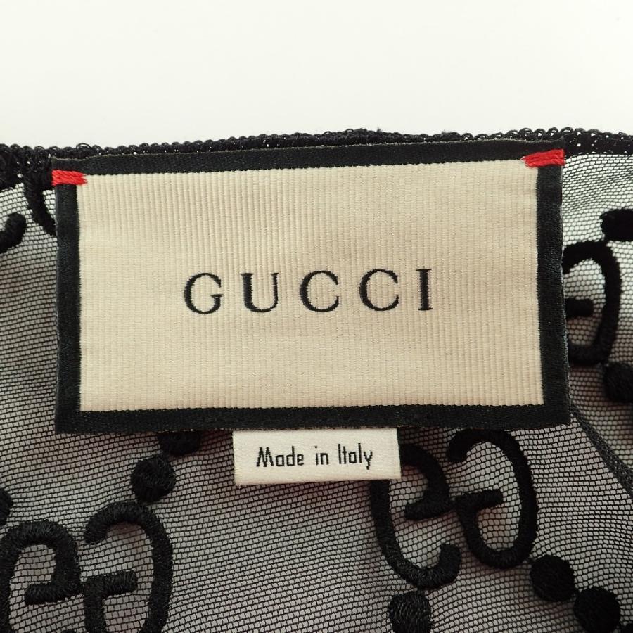 GUCCI（グッチ） 美品/国内正規 574407 GGエンブロイダリー チュール T