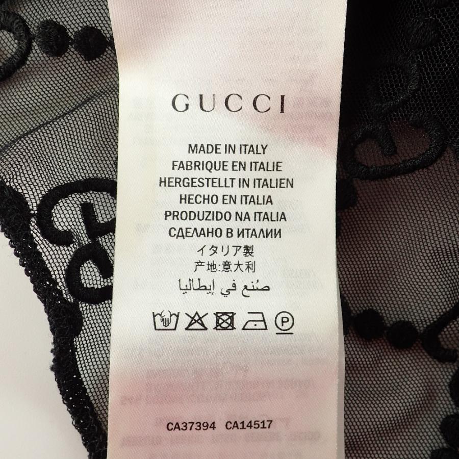 GUCCI（グッチ） 美品/国内正規 574407 GGエンブロイダリー チュール T