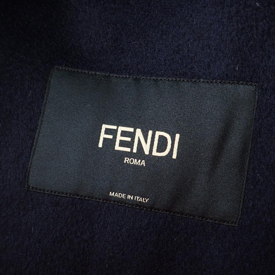 FENDI カシミヤライナー付 比翼 コート