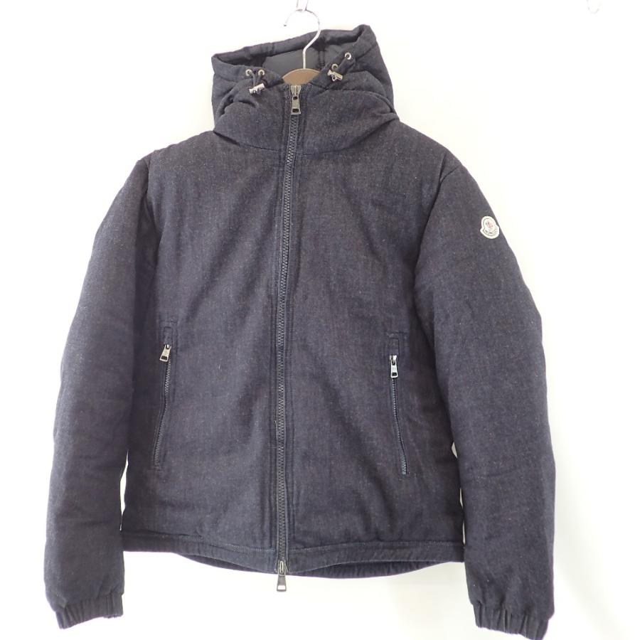 MONCLER（モンクレール） 国内正規/ LONGVIC デニム ダウン ジャケット 