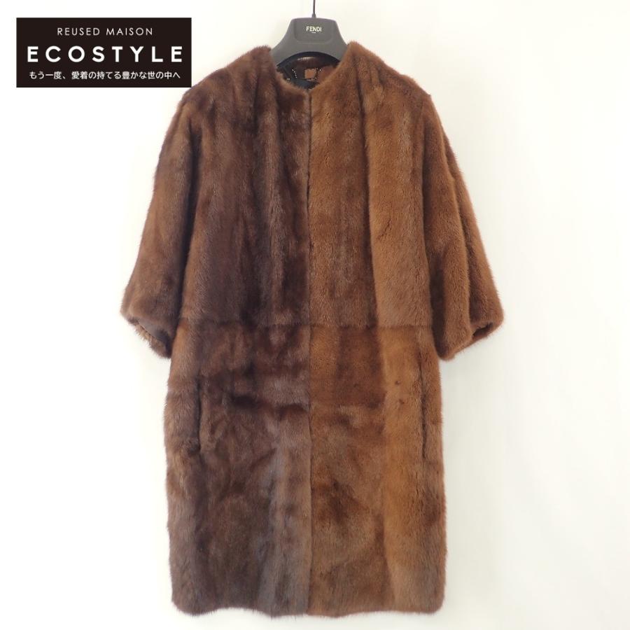 FENDI 国内正規/美品/ フェンディ バイカラー ミンクファー FENDI 国内正規/美品/ フェンディ バイカラー ミンクファー