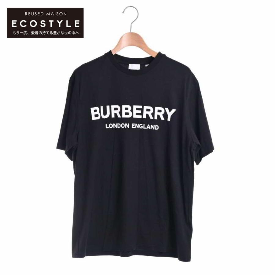 Burberry バーバリー フロントロゴ 半袖 Tシャツ-