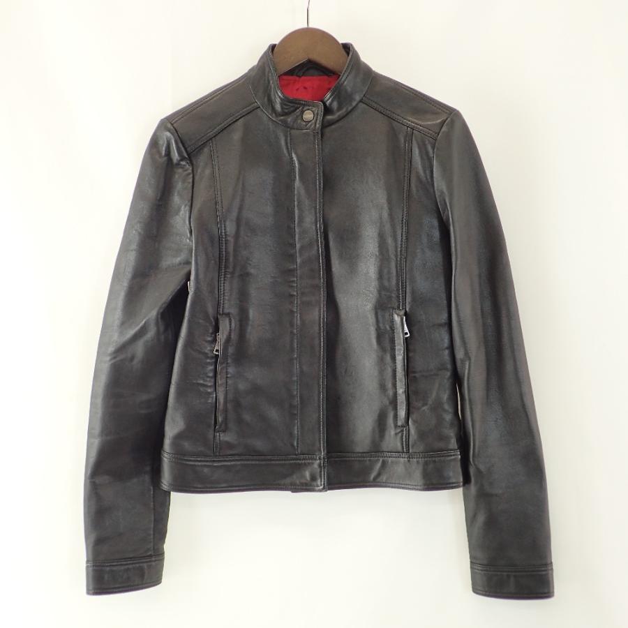 GUCCI 国内正規/ グッチ 290487 ラムレザー シングルライダース GUCCI 国内正規/ グッチ 290487 ラムレザー シングルライダース