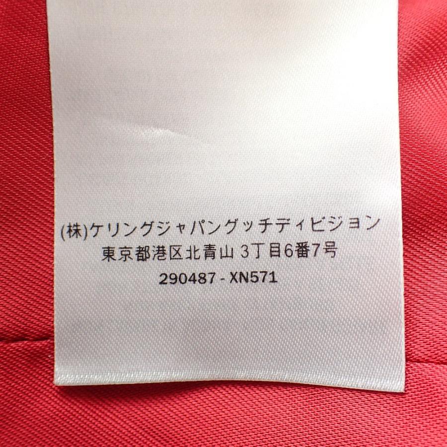GUCCI 国内正規/ グッチ 290487 ラムレザー シングルライダース GUCCI 国内正規/ グッチ 290487 ラムレザー シングルライダース
