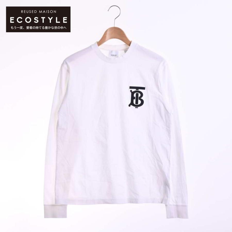 美品/国内正規 BURBERRY バーバリー 8024600 モノグラム クルーネック 