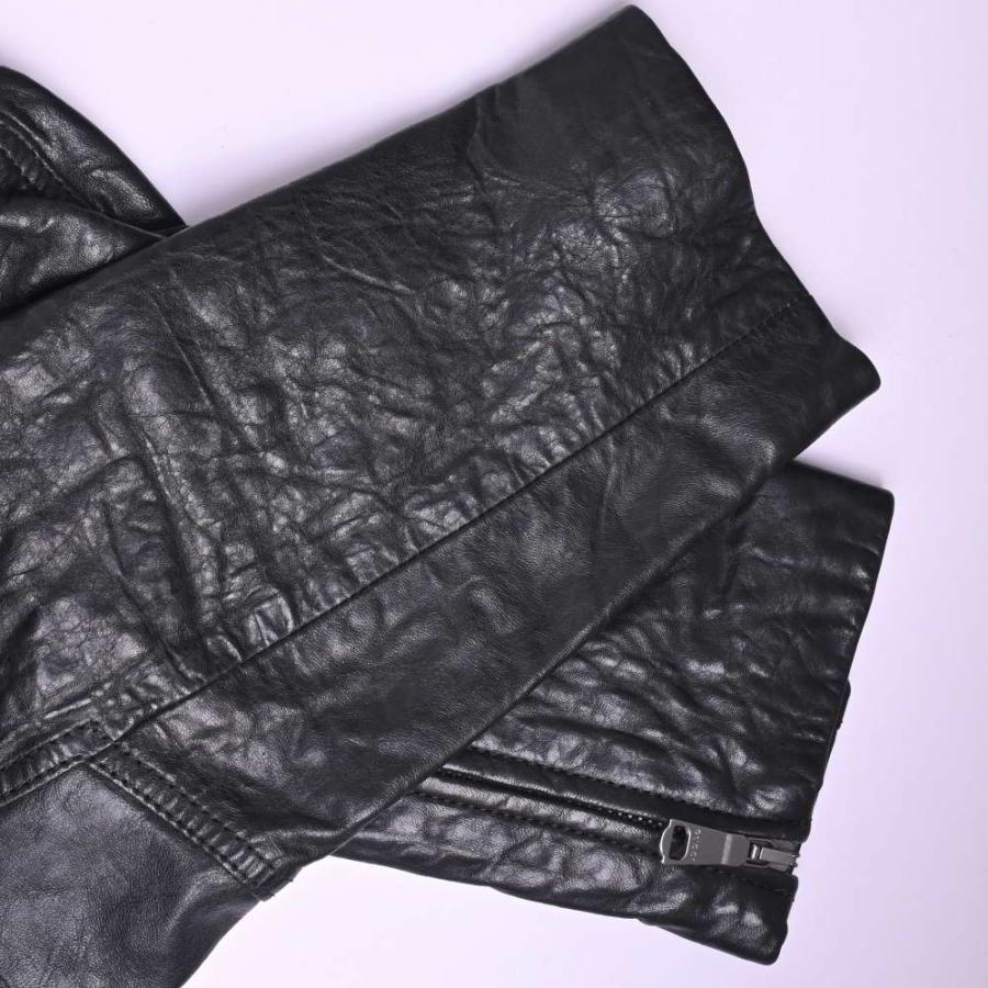 GUCCI（グッチ） 国内正規/ 523542 ラムレザー サイドロゴストライプ