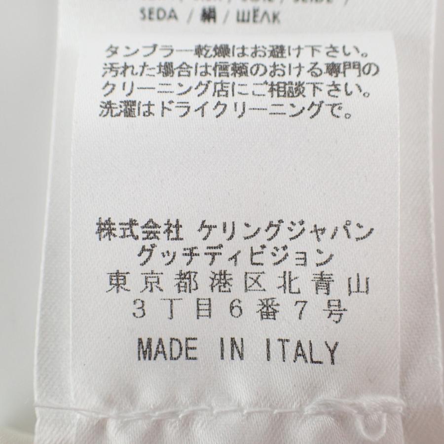 GUCCI 国内正規/ グッチ 358692 フローラ シルク100% 長袖ボタン GUCCI 国内正規/ グッチ 358692 フローラ シルク100% 長袖ボタン