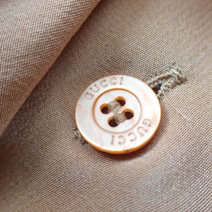 GUCCI 国内正規/ グッチ 358692 フローラ シルク100% 長袖ボタン GUCCI 国内正規/ グッチ 358692 フローラ シルク100% 長袖ボタン