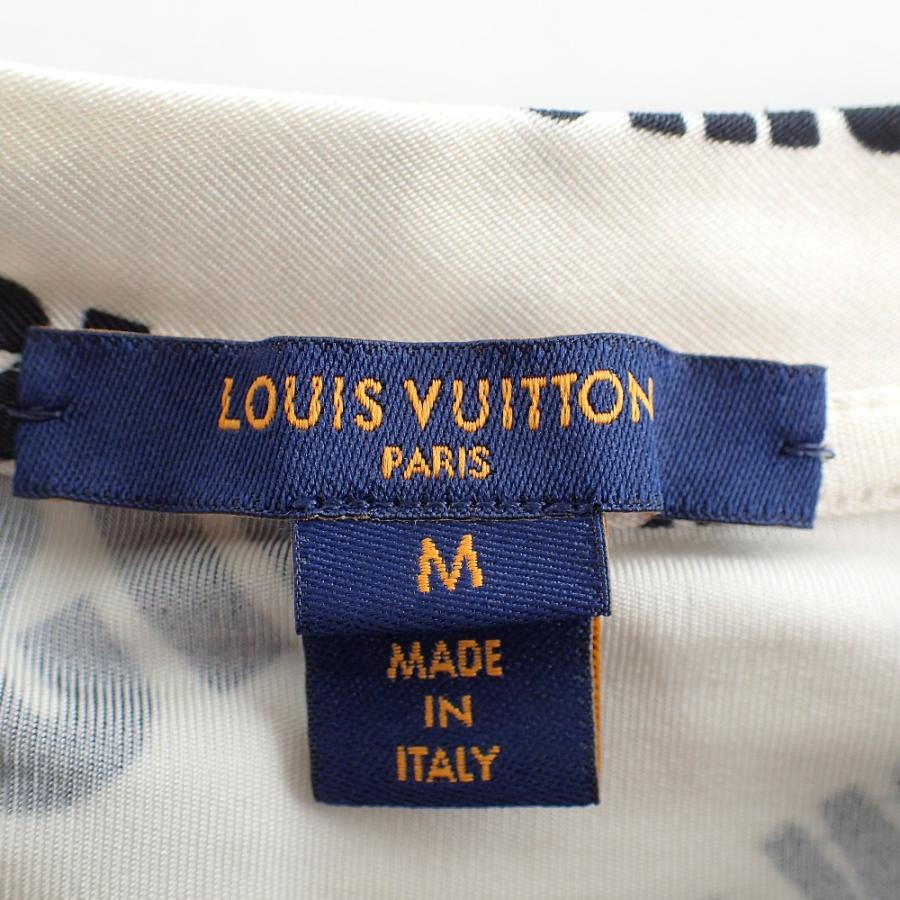 LOUIS VUITTON - ルイヴィトン 【美品/国内正規/21SS】RW212B IM2 FLTS86 シグネチャーロゴ ロングスリーブ カットソー/ M 美品/国内正規/21SS LOUIS VUITTON ルイヴィトン RW212B IM2 FLTS86