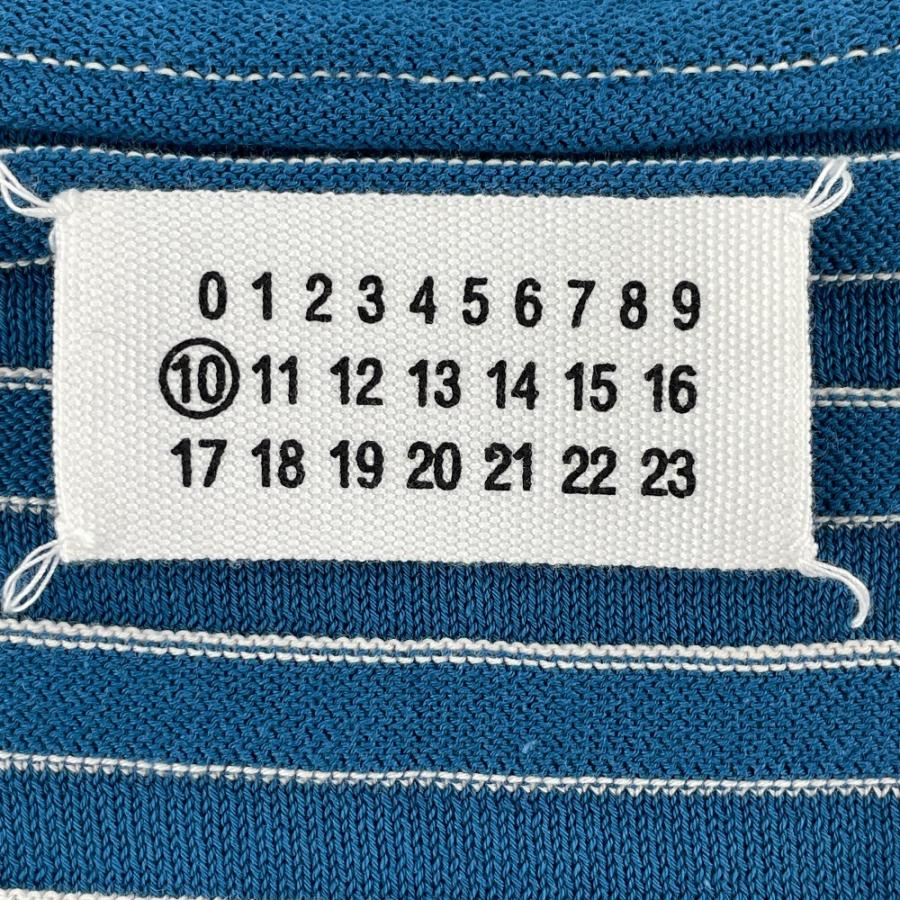 Martin Margiela マルタンマルジェラ 08SS 本人期 ブルー ボーダー 