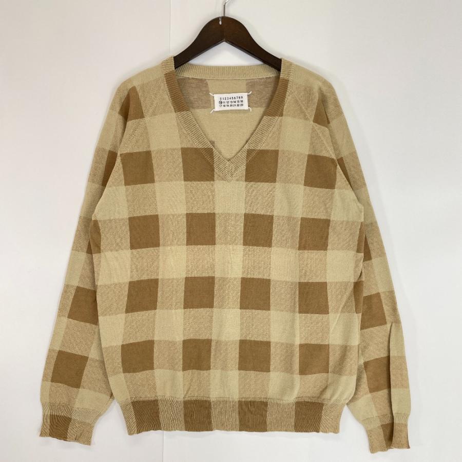 Martin Margiela マルタンマルジェラ 04SS 本人期 チェック柄 ブラウン 