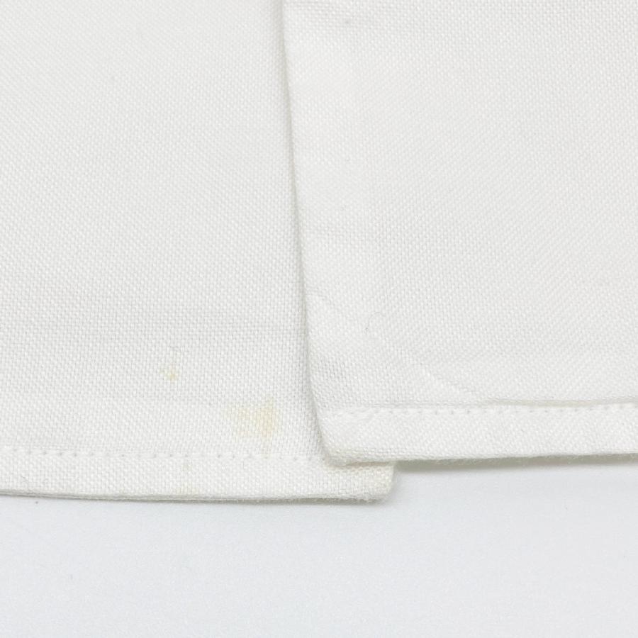 GUCCI グッチ 478812 ホワイト HOLLYWOOD刺繍 開襟シャツ 48 トップス  