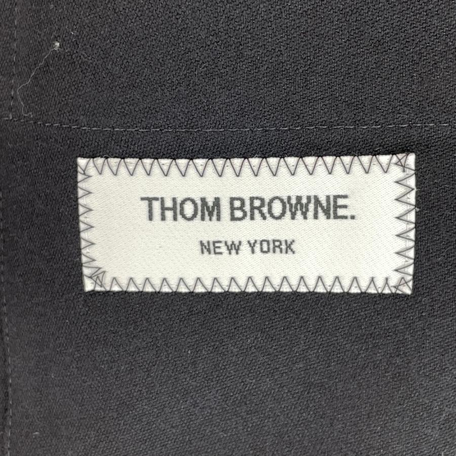 THOM BROWNE トムブラウン MJ0055A ネイビー スリーブライン シャツ