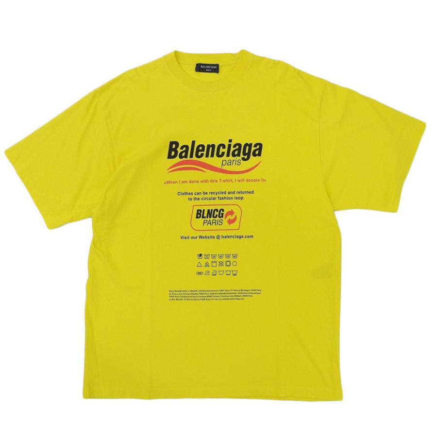 BALENCIAGA 美品 バレンシアガ CLEANING BOXY T-shirt 半袖 Tシャツ 