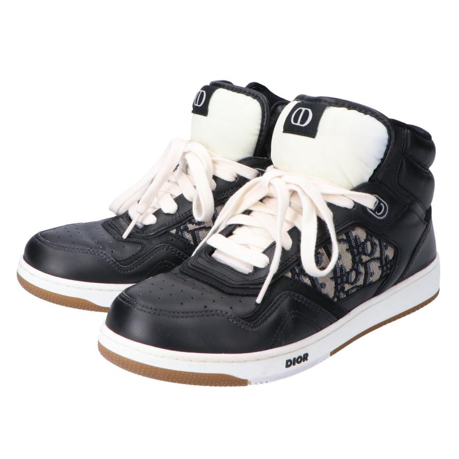 美品/ Dior ディオール B27 オブリークハイトップスニーカー/ シューズ  