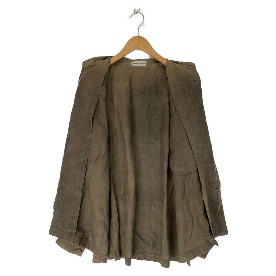 ISSEY MIYAKE MEN イッセイミヤケメン 09年 ME91-FJ544 カーキ リネン
