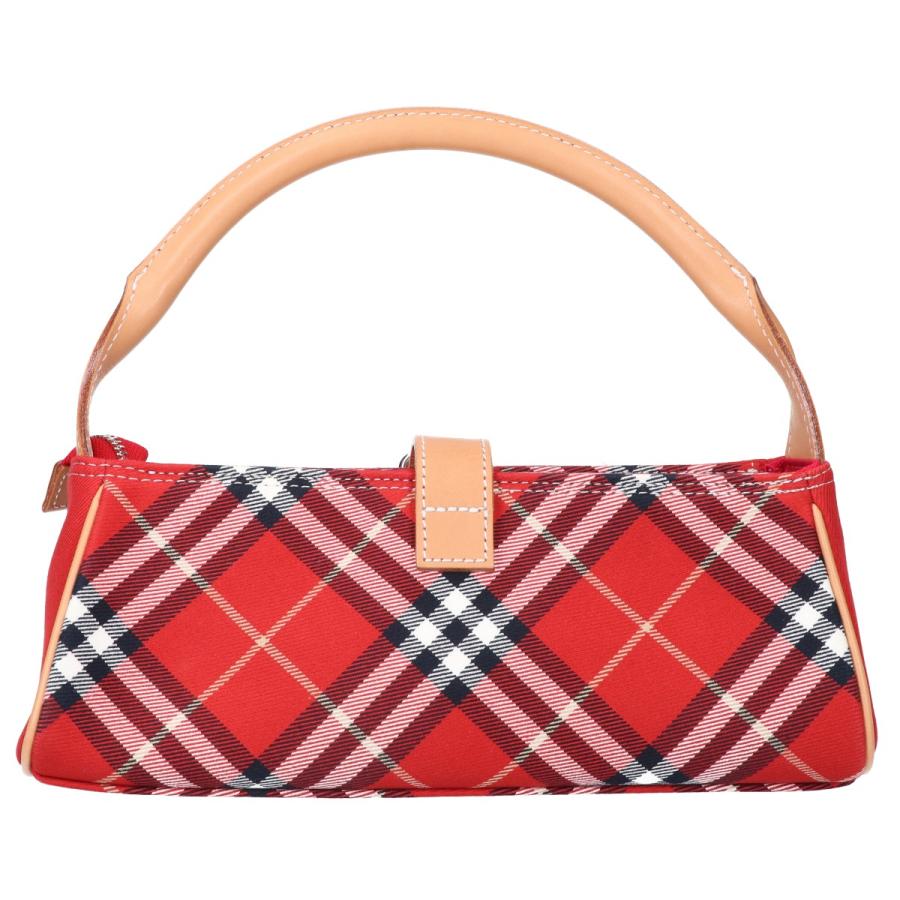 BURBERRY バーバリー ノバチェック レザーハンドルスクエアバッグ  
