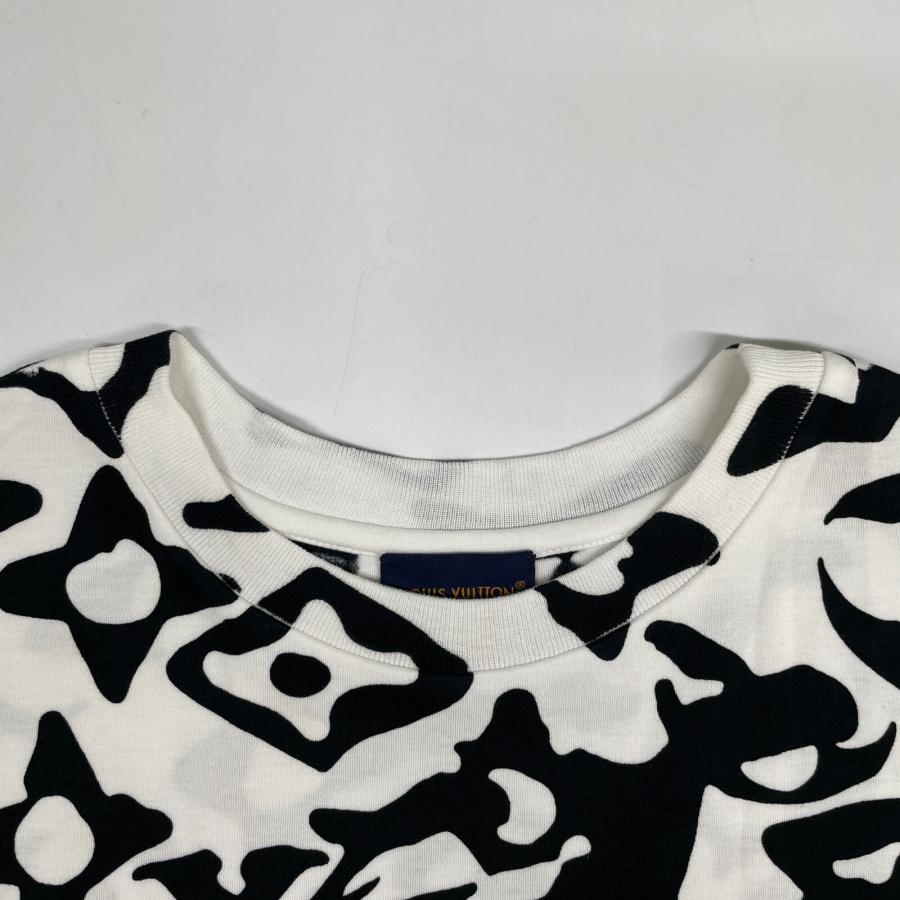 ルイヴィトン ｘURSISCHER ウルスフィッシャー【美品/21年製】RW211W ZIV FKTS04 総柄 半袖Tシャツ/ S 美品/21年製 LOUIS VUITTON ルイヴィトン xURSISCHERウルス