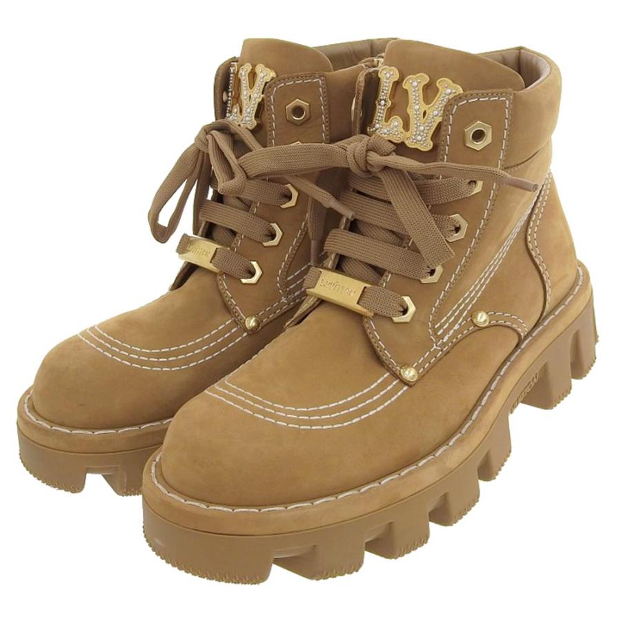 新品同様 LOUIS VUITTON ルイヴィトン LV チェッカーライン レース