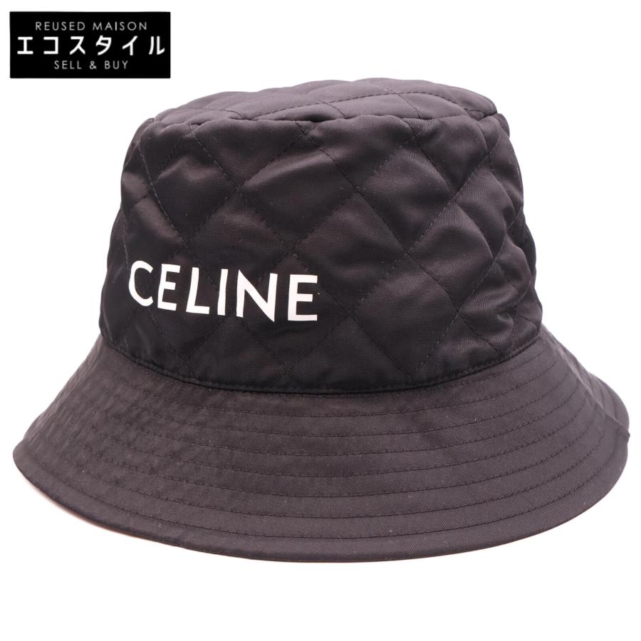美品 CELINE セリーヌ 2AUB0930C CELINE バケットハット / ナイロン 