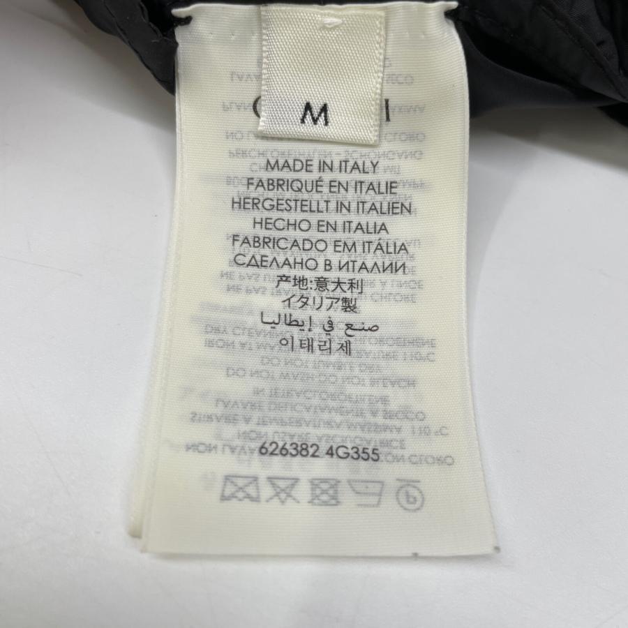 GUCCI（グッチ） 626382 ブラック ナイロン ロゴ ポンチョ ブラック M