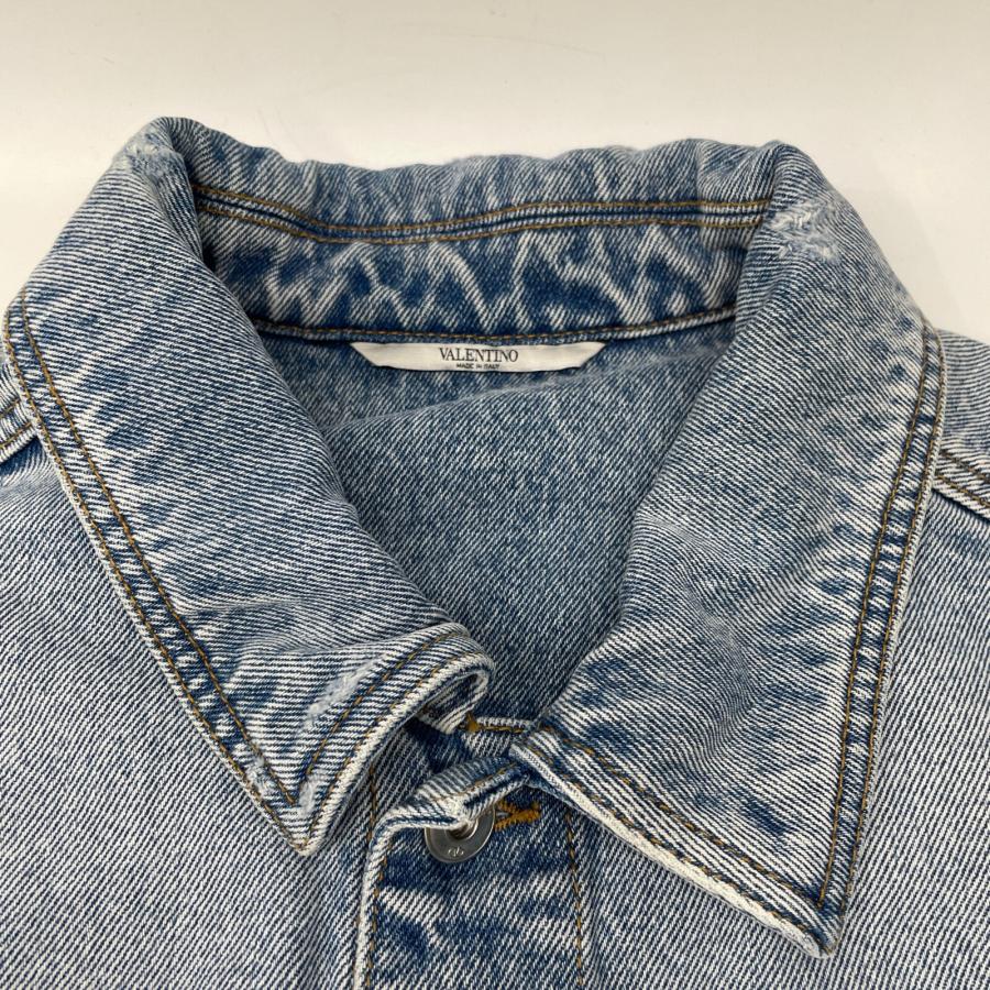 VALENTINO RV0DC00KKHL ヴィンテージ加工 ビッグVロゴプリント  