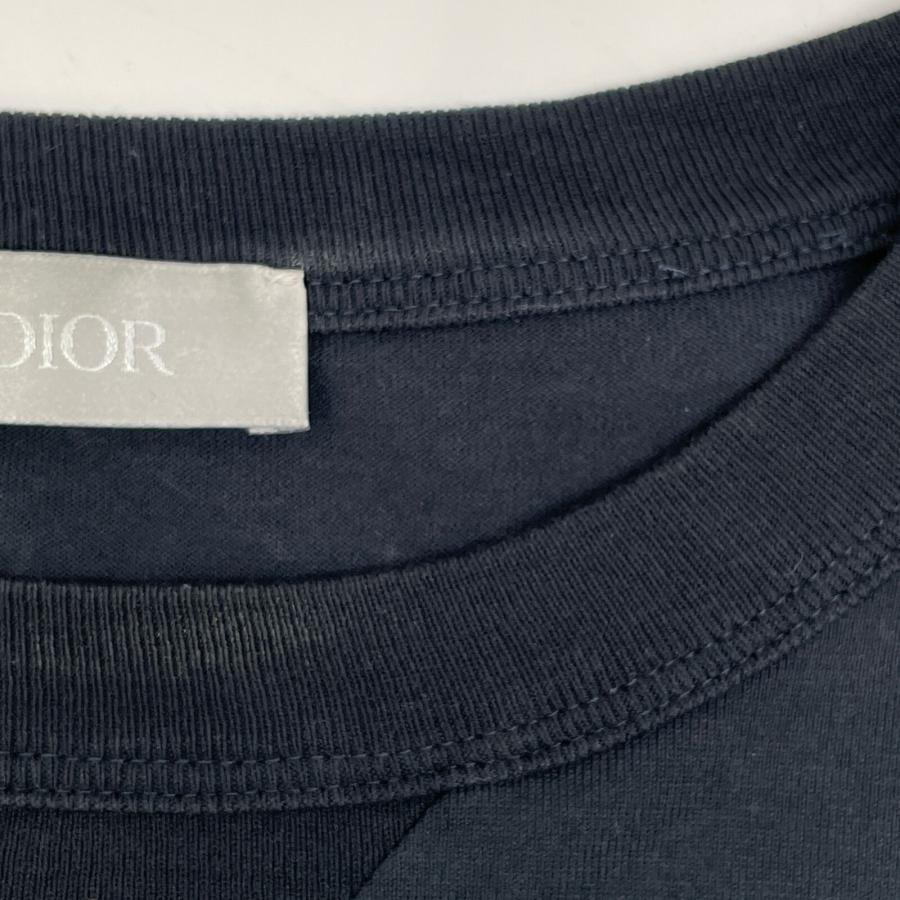 Dior HOMME ディオールオム 黒 ロゴTシャツ 183J685A0677 ブラック L