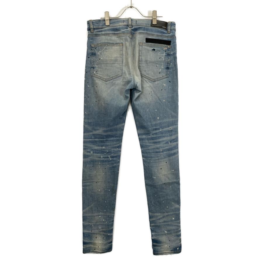 AMIRI アミリ ライトブルー USED加工 ペインター スキニーパンツ AMIRI アミリ ライトブルー USED加工 ペインター スキニーパンツ
