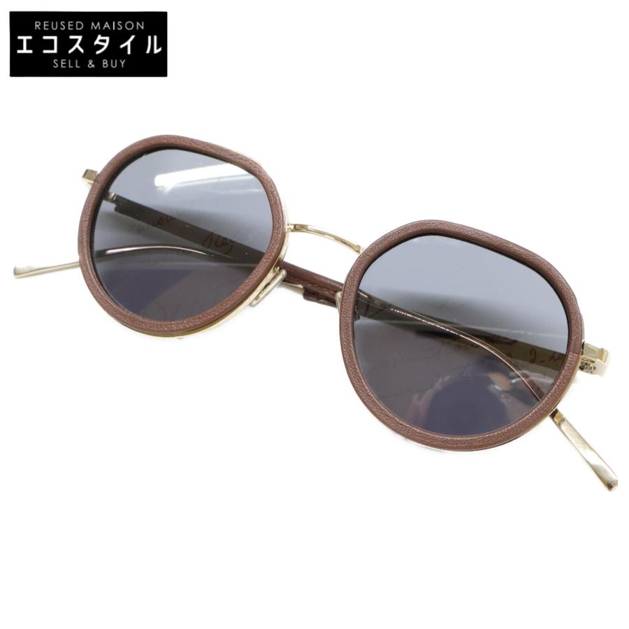 美品/ BERLUTI ベルルッティ BL40035 センタースクリット レザー×金属 
