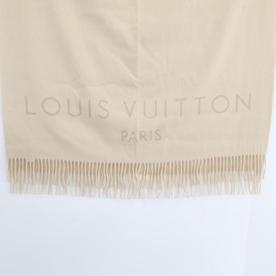 LOUIS VUITTON ルイヴィトン 国内正規 ロゴ カシミヤ 大判 ストール 
