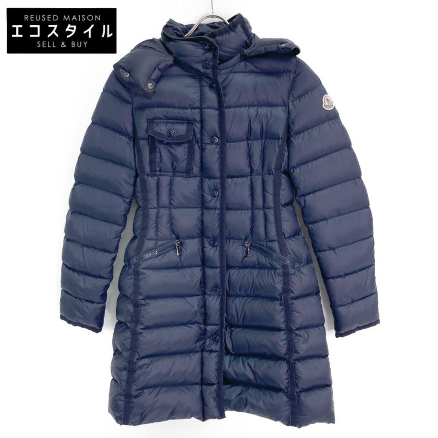 MONCLER モンクレール ネイビー HERMINE ダウンコート ネイビー O 