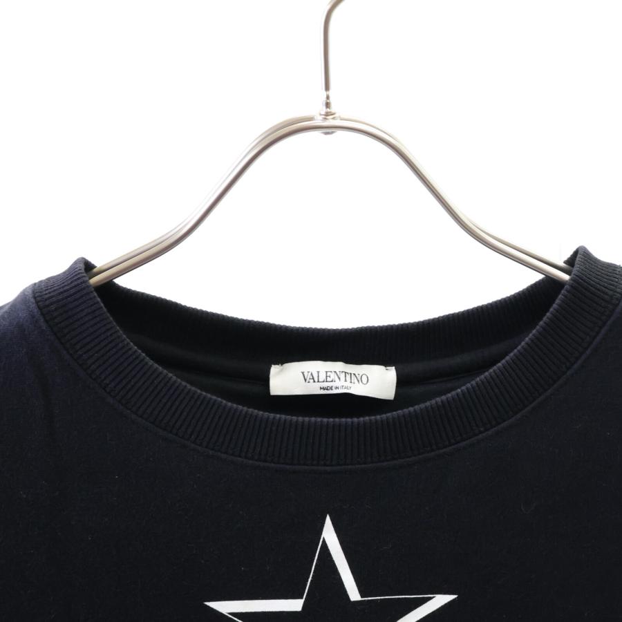 国内正規/ VALENTINO ヴァレンティノ TV3MF10V63A ロゴ クルーネック