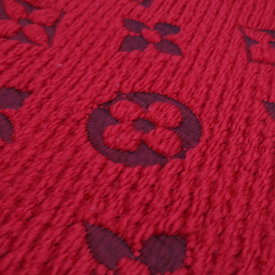 LOUIS VUITTON ルイヴィトン 413287 ウールxシルク エシャルプ ロゴ