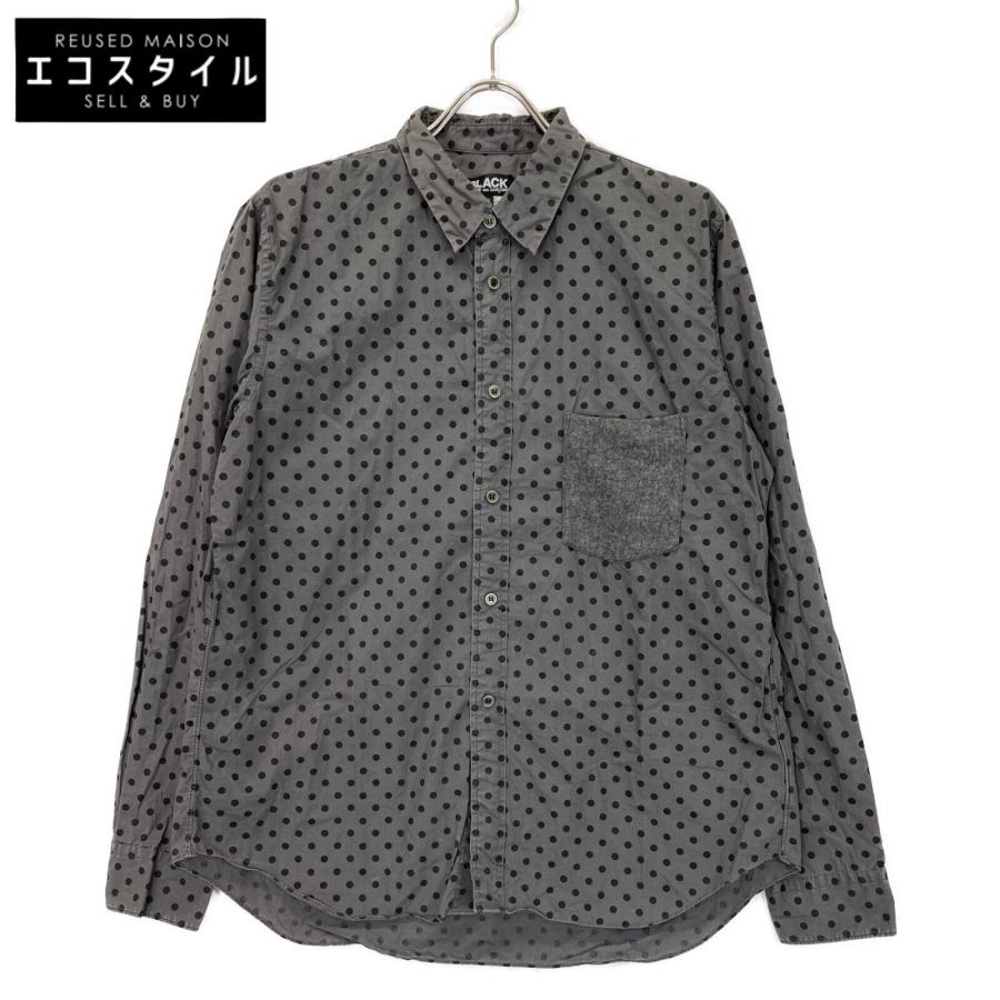 BLACKCOMMEdesGARCONS ブラックコムデギャルソン グレー ドット柄 