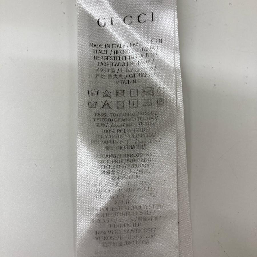 GUCCI（グッチ） 597436 フローラル 総柄刺繍パンツ グリーン ピンク M