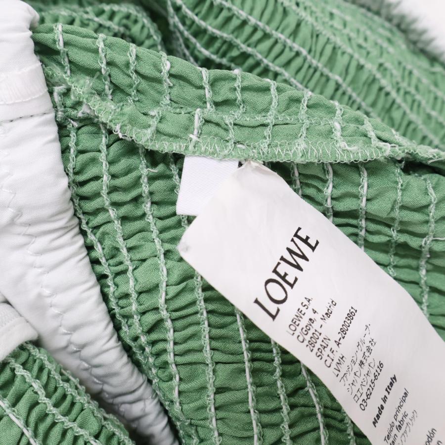 LOEWE 美品/国内正規 ロエベ S2106630FA DRESS WITH GATHERS  